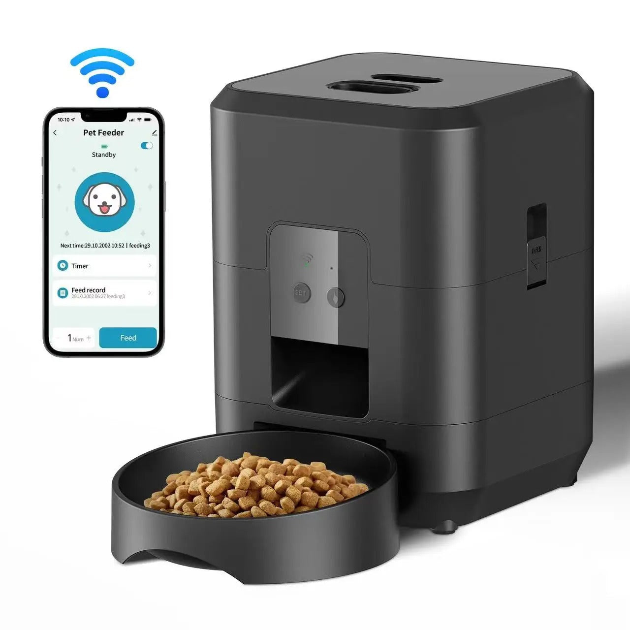 PawFeast – Smart WiFi Pet Food Dispenser
