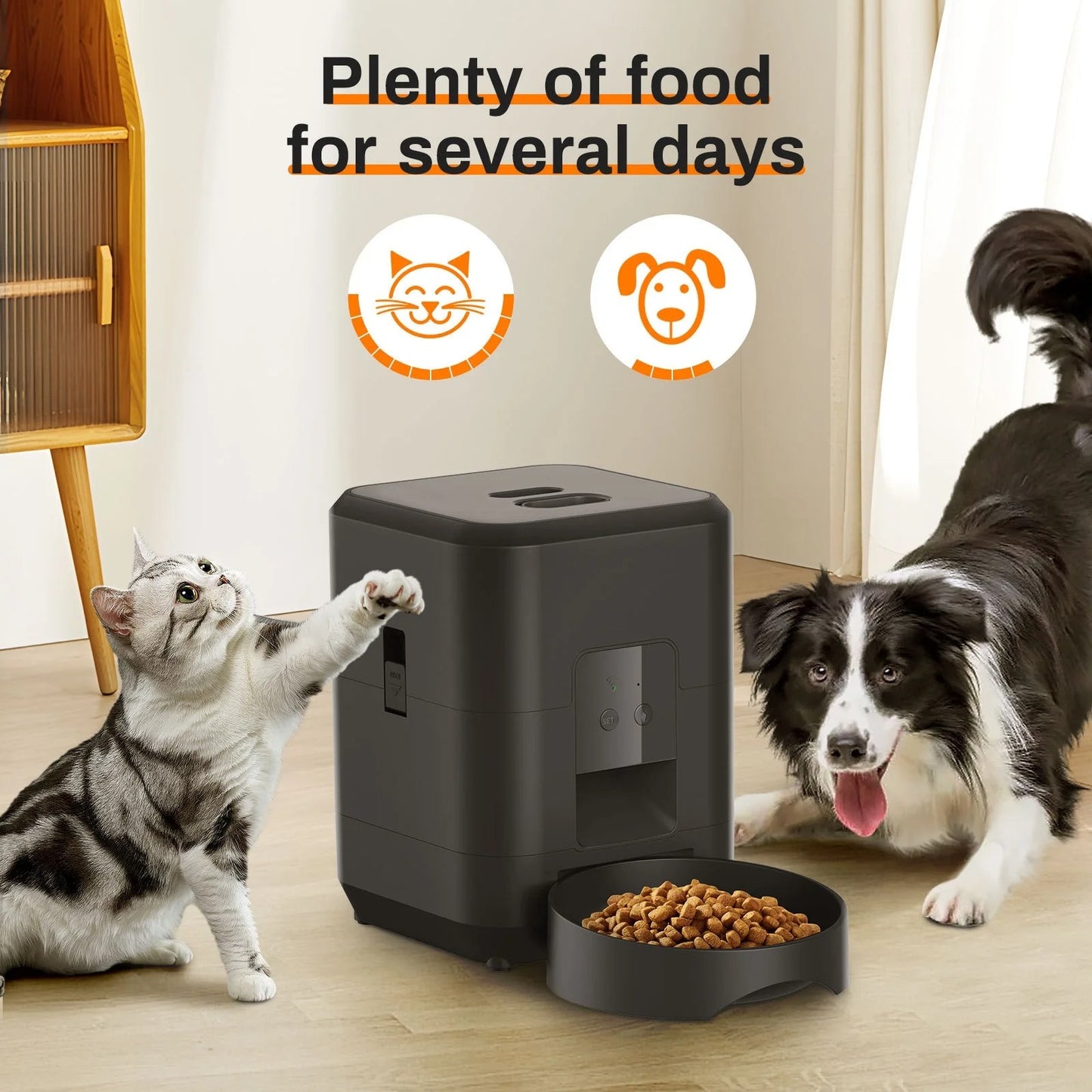 PawFeast – Smart WiFi Pet Food Dispenser