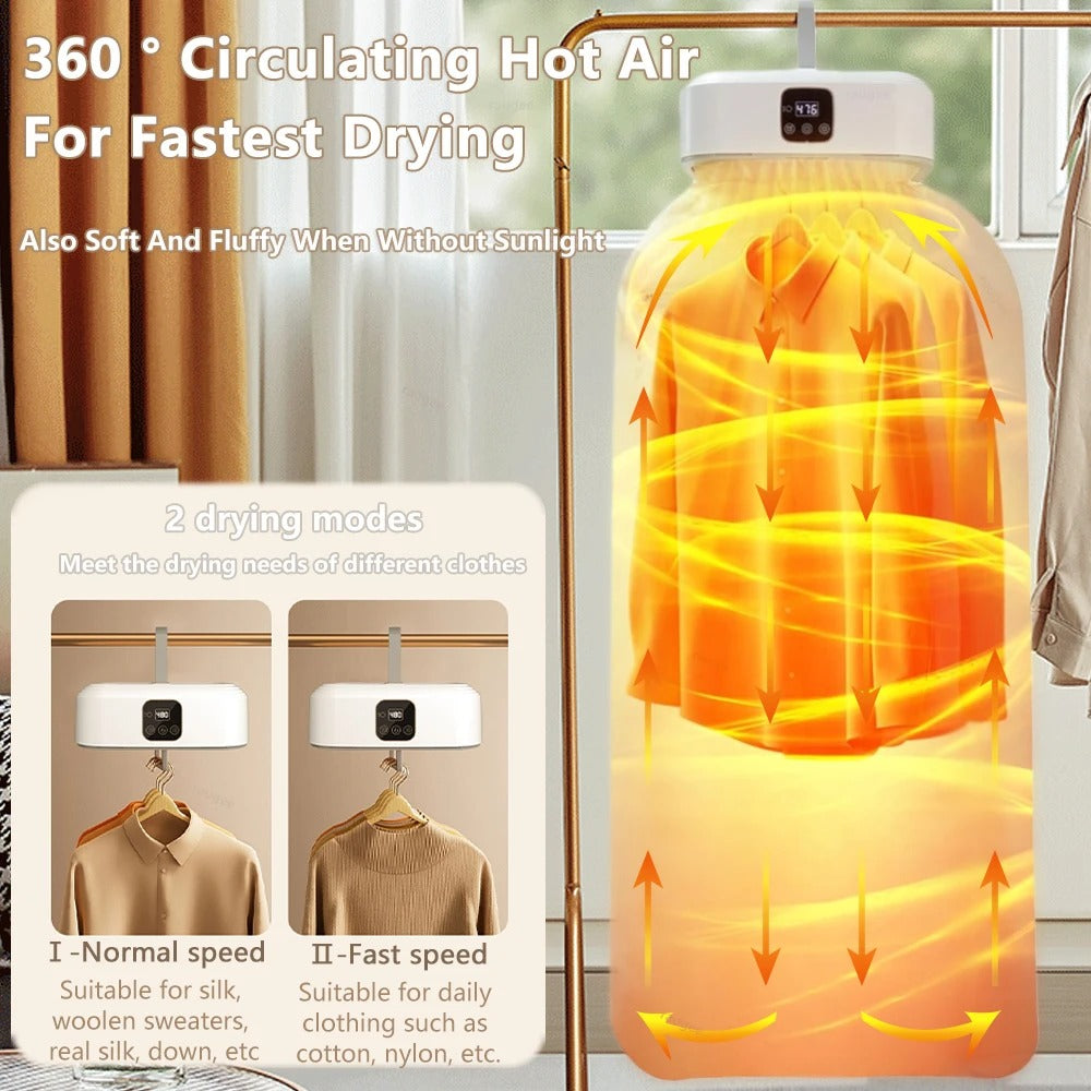 AirFold – Portable UV Laundry Dryer