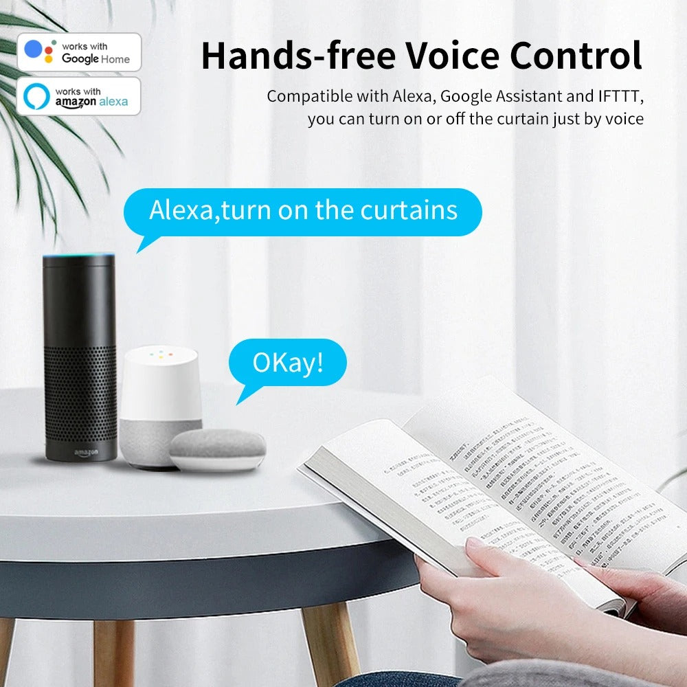 CurtainFlow – Smart Electric Shutter Motor