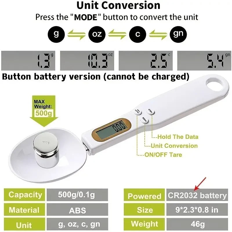 SpoonScale – Digital Measuring Spoon