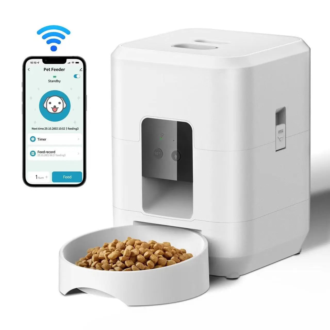 PawFeast – Smart WiFi Pet Food Dispenser