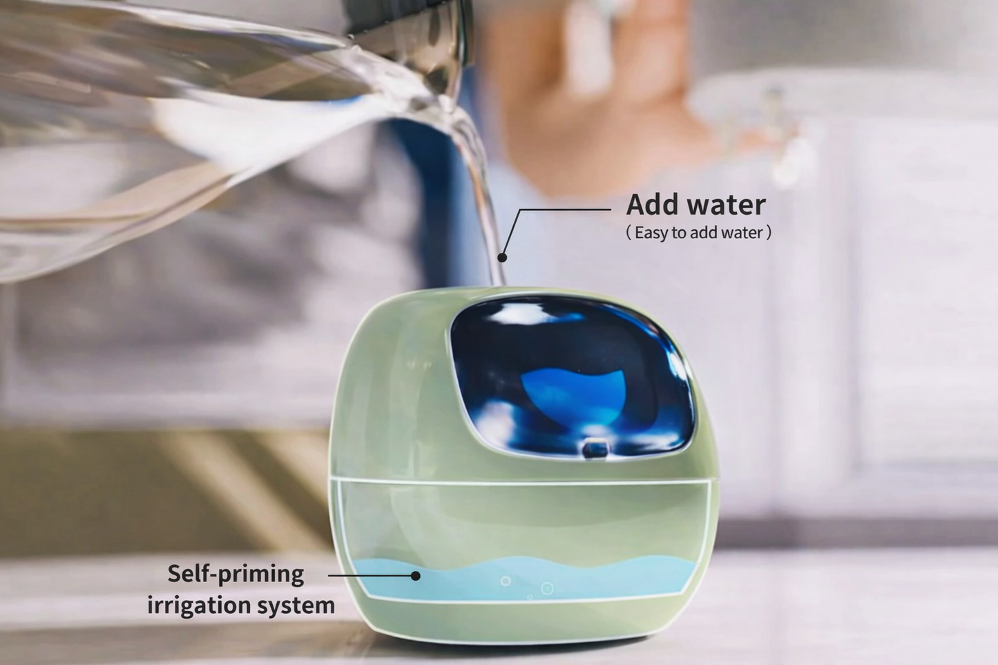 GrowJoy™ AI Smart Planter — Your Plant Has Feelings