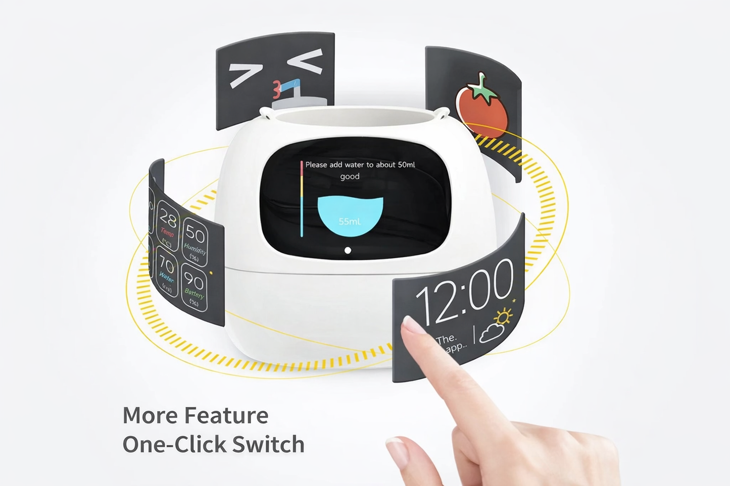 GrowJoy™ AI Smart Planter — Your Plant Has Feelings