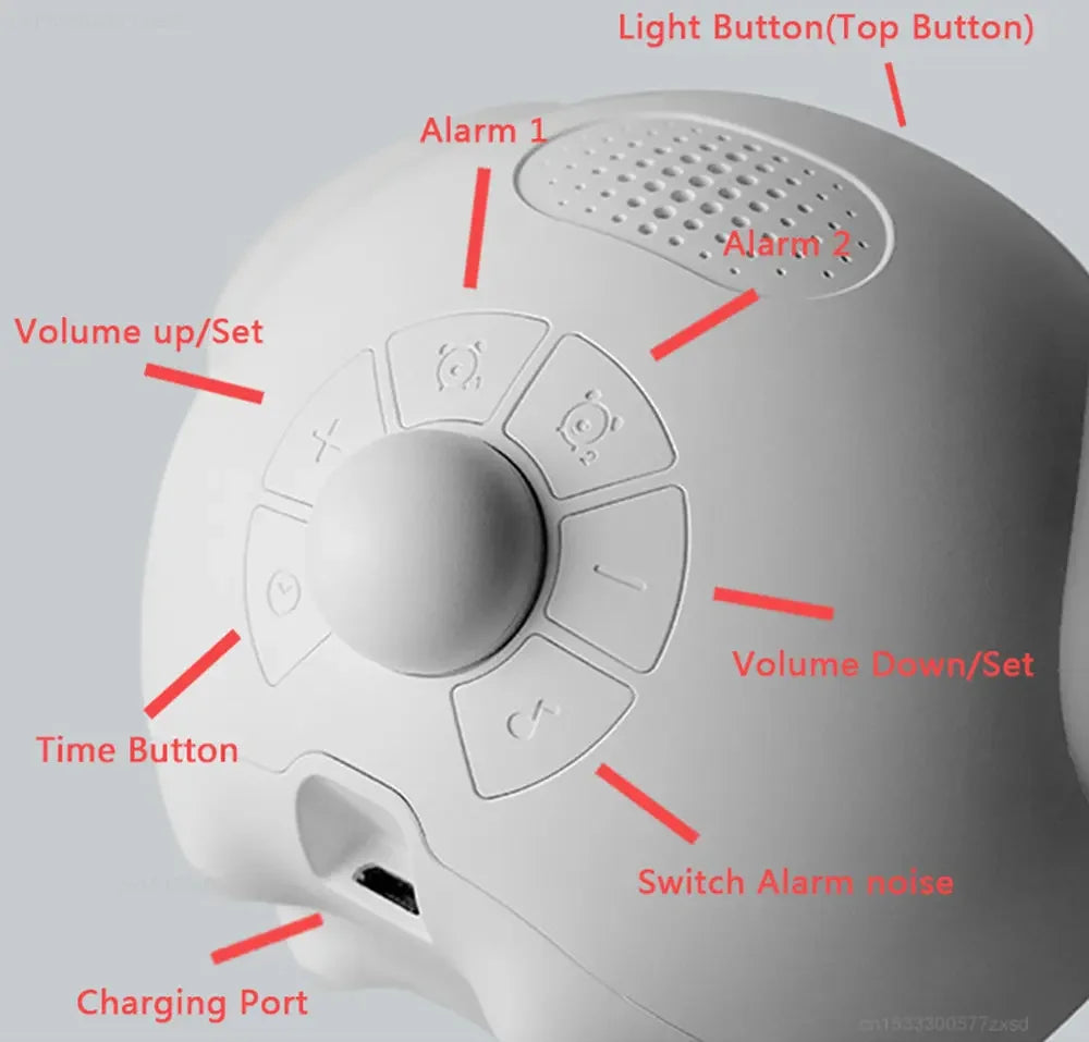 AuraTime™ Pixel – Smart Emoji Alarm Clock with Night Light