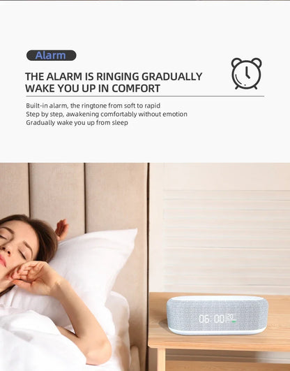 AuraTime™ Charge – Wireless Charging Alarm Clock