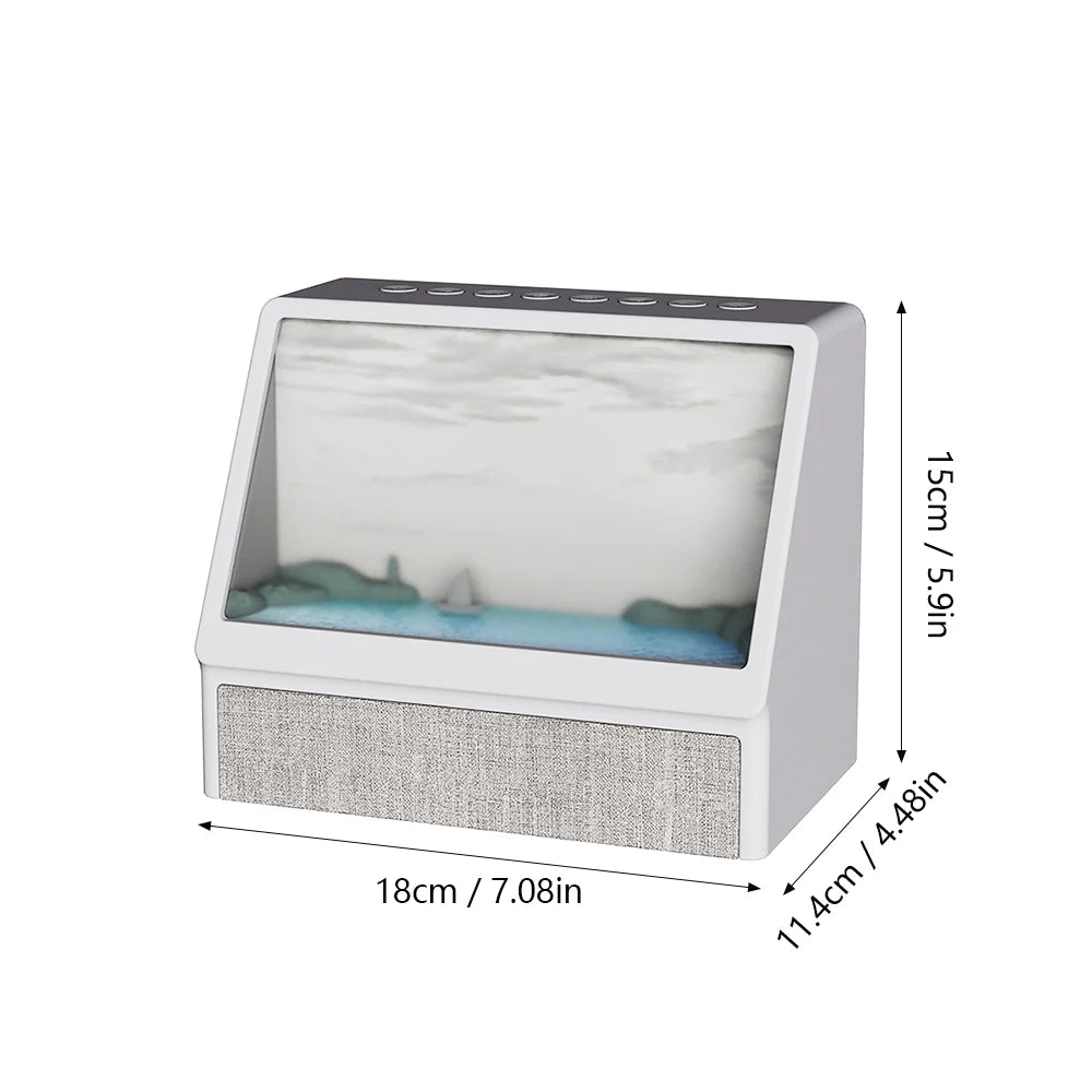 AuraTime™ Sunrise Air – Sunrise Wake-Up Light & Sleep Sound Machine