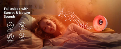 AuraTime™ Sunrise | Smart Sunrise Alarm Clock & Sleep Light