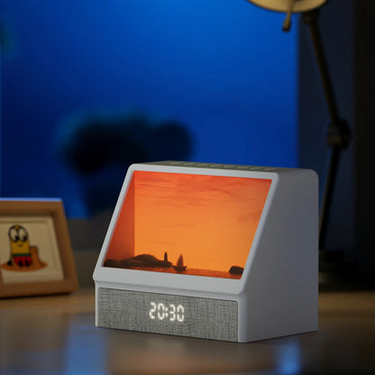AuraTime™ Sunrise Air – Sunrise Wake-Up Light & Sleep Sound Machine