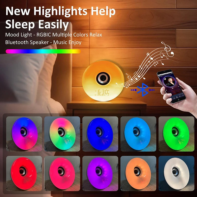 AuraTime™ Sunrise | Smart Sunrise Alarm Clock & Sleep Light