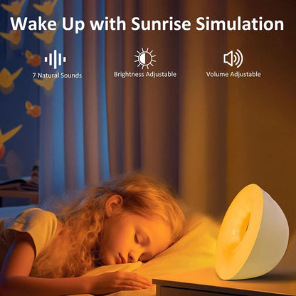 AuraTime™ Sunrise | Smart Sunrise Alarm Clock & Sleep Light