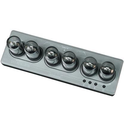 AuraTime™ NeoTube | Retro Nixie Style LED Desk Clock