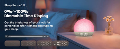 AuraTime™ Sunrise Pro | Smart Sunrise Alarm Clock & Ambient Lamp