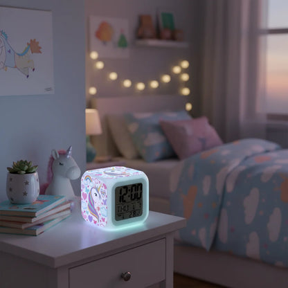 AuraTime™ Dream | Kids Alarm Clock with Night Light
