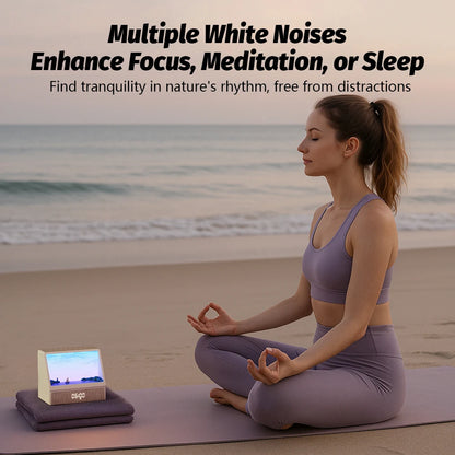 AuraTime™ Sunrise Air – Sunrise Wake-Up Light & Sleep Sound Machine