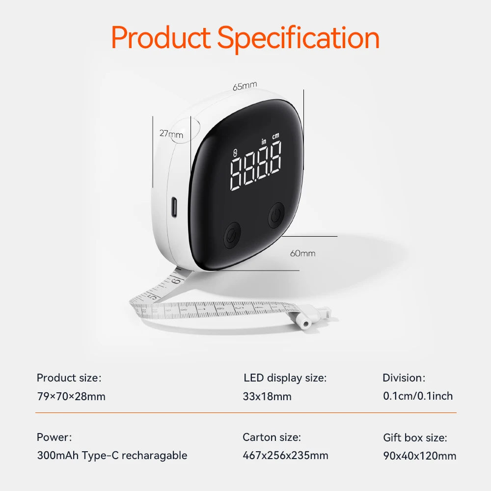 BodyTrack™ Smart Measuring Tape