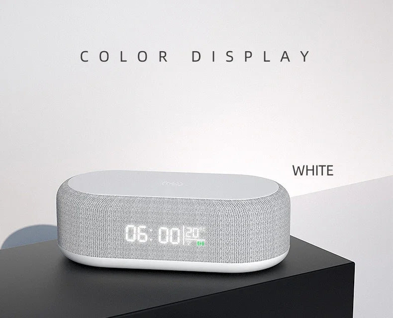 AuraTime™ Charge – Wireless Charging Alarm Clock