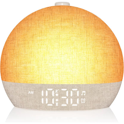 AuraTime™ Sunrise Pro | Smart Sunrise Alarm Clock & Ambient Lamp