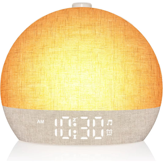 AuraTime™ Sunrise Pro | Smart Sunrise Alarm Clock & Ambient Lamp