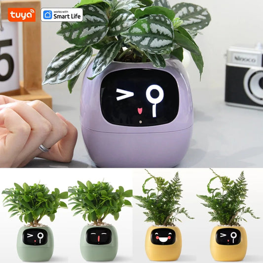 GrowJoy – AI Smart Planter with 49 Emotions