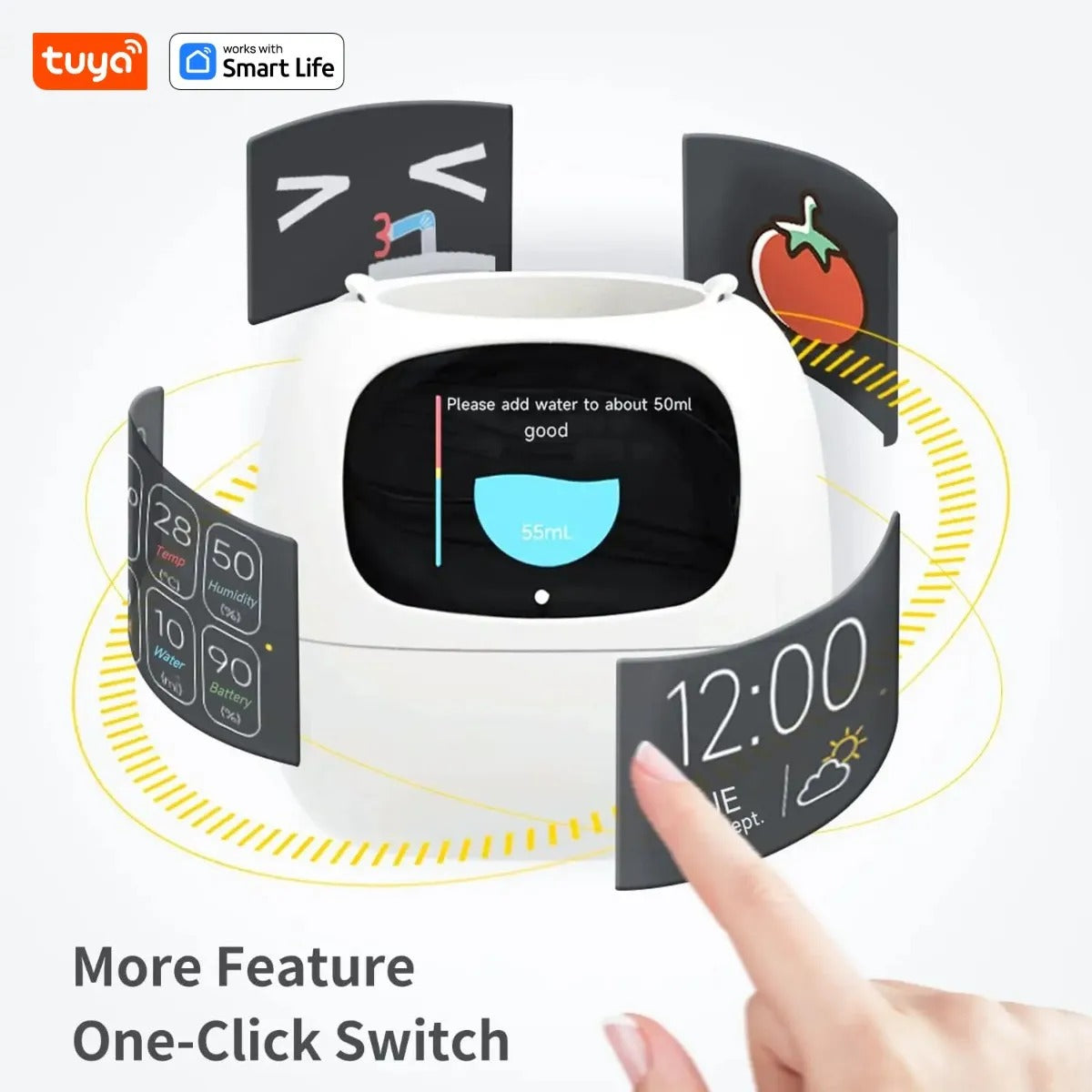 GrowJoy – AI Smart Planter with 49 Emotions