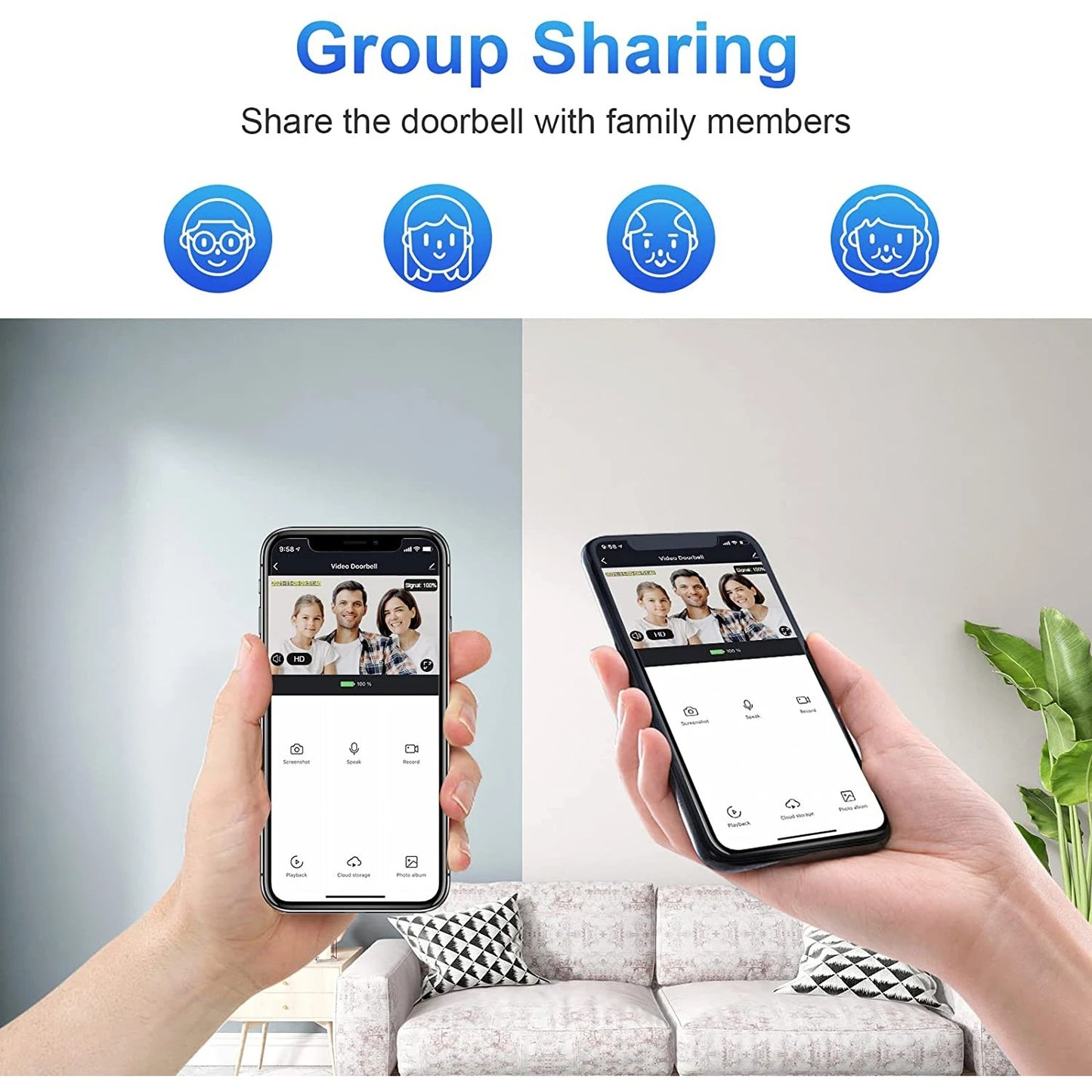 IQDoor – HD Wireless Video Doorbell System